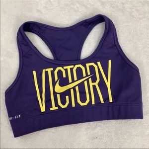 Nike Dri Fit Purple Sports Bra